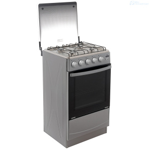 COCINA ECOLINE ECOGAS 4 QUEMADORES 21 PLGDAS C/T SILVER 130706