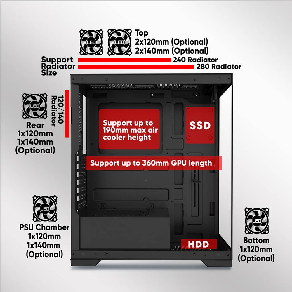 incluyendo CASE ARMAGGEDDON AQUARON PRO ATX ROSADO GAMING RGB y más. Descubre la comodidad y el rendimiento en cada dispositivo. ¡Mejora tu vida cotidiana con nuestra gama de productos para el hogar! CASES CASES DIFERENTES MARCAS - BellNovainser