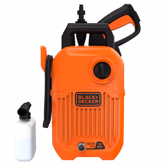 incluyendo HIDROLAVADORA BLACK DECKER BEPW1600-B3 1600 PSI 110 BAR 1300W MANGUERA CABLE 3 METROS y más. Descubre la comodidad y el rendimiento en cada dispositivo. ¡Mejora tu vida cotidiana con nuestra gama de productos para el hogar! LINEA BLACK DEKER HIDROLAVADORA - BellNovainser