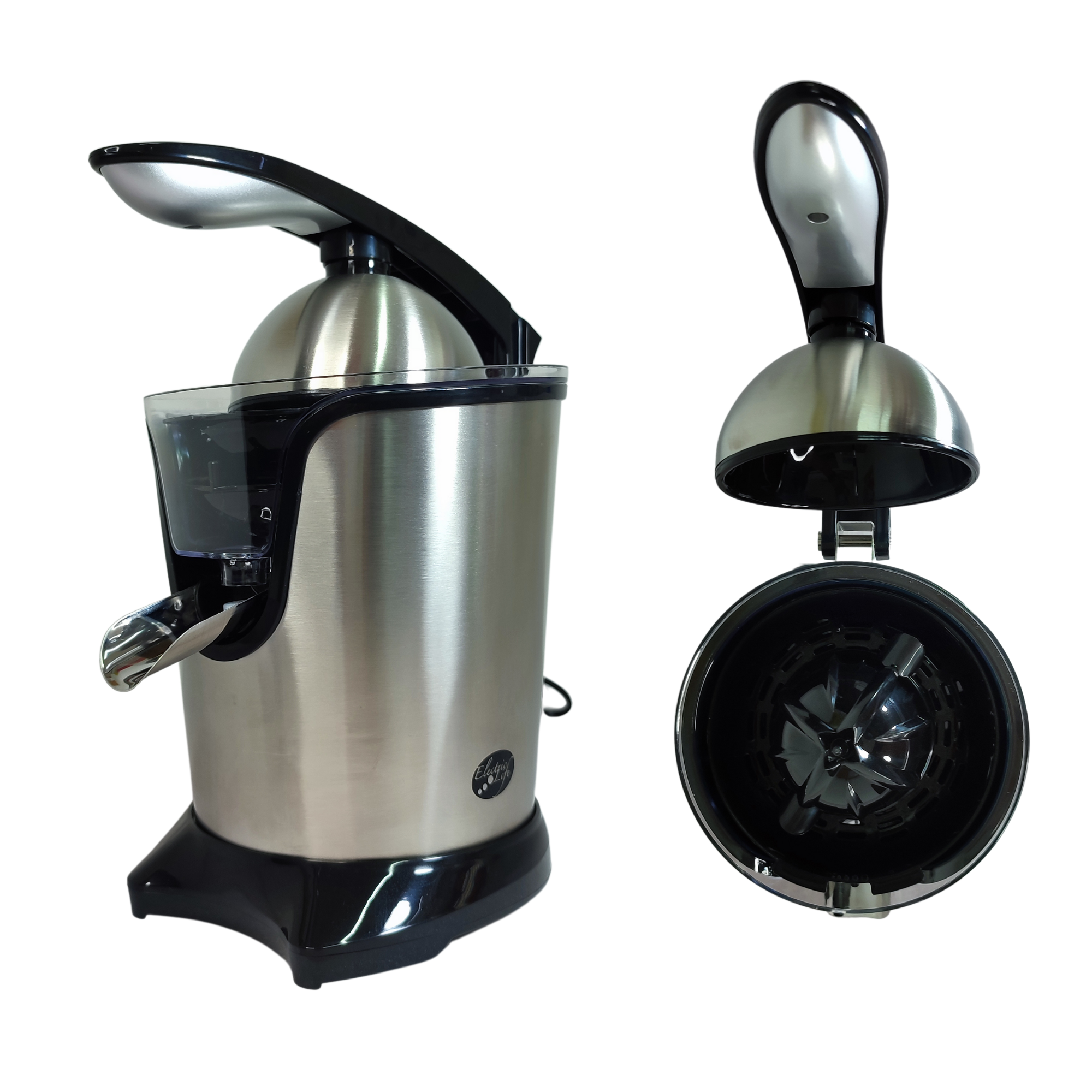 incluyendo EXPRIMIDOR CITRICOS ELECTRIC LIFE ELECTRICO JC-25 130W 110V 60HZ y más. Descubre la comodidad y el rendimiento en cada dispositivo. ¡Mejora tu vida cotidiana con nuestra gama de productos para el hogar! LINEA ELECTRIC LIFE EXPRIMIDOR - BellNovainser