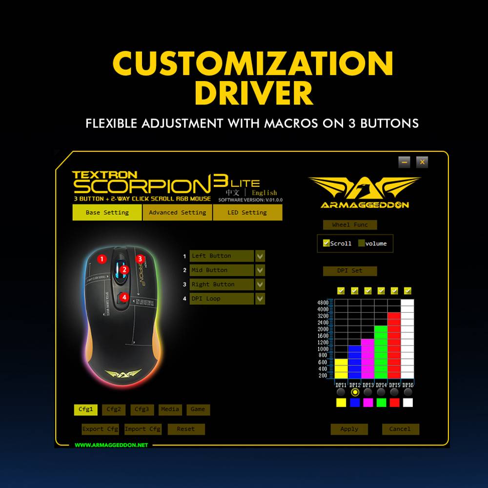 incluyendo MOUSE ARMAGGEDDON GAMER TEXTRON SCORPION 3 CPI 4800 y más. Descubre la comodidad y el rendimiento en cada dispositivo. ¡Mejora tu vida cotidiana con nuestra gama de productos para el hogar! TECLADO - MOUSES MOUSE OTRAS MARCAS - BellNovainser