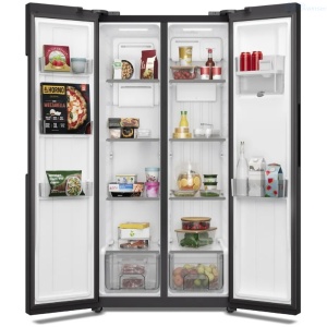 incluyendo REFRIGERADORA ELECTROLUX ERS45F3Q5EB 419 LITROS SIDE BY SIDE NO FROST NEGRO y más. Descubre la comodidad y el rendimiento en cada dispositivo. ¡Mejora tu vida cotidiana con nuestra gama de productos para el hogar! LINEA BLANCA. REFRIGERADORAS ELECTROLUX - BellNovainser