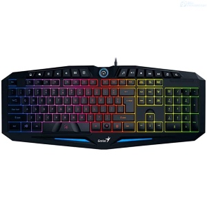 TECLADO GENIUS SCORPION K9 GAMING USB NEGRO