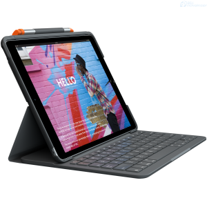 CASE LOGITECH IPAD 2, 3 Y 4 FOLIO NEGRO