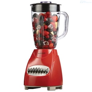 LICUADORA BRENTWOOD JB-920R JARRO DE VIDRIO ROJA