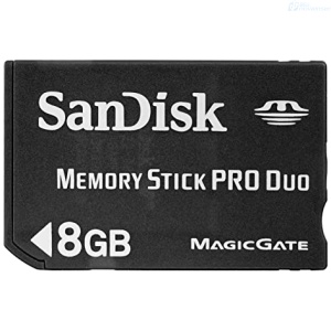 MEMORY STICK SCANDISK 8GB PRO DUO