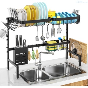 PLATERO METALICO SAKURA AE-767 2 LAYER DISH DRAINER 57AM8PS