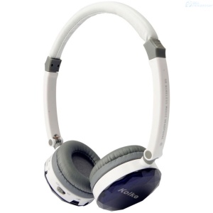 AUDIFONO KOLKE KASD-100 MICRO SD AZUL/BLANCO DIAMA audifono BellNovainser