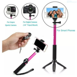 SELFIE XTRATECH  EXTENDIBLE CON CONTROL PARA CAMARAS/ CELULARES