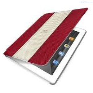 COBERTOR PURO IPAD 2 GOLF BOOKLET VINO-CREMA