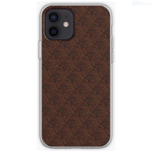 ESTUCHE PURO IPHONE 4 METALICOS COLOR MARRON