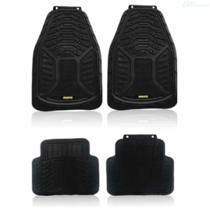 MOQUETA MOMO HEAVY DUTY PARA CARRO 4 PIEZAS CMHD02B NEGRO