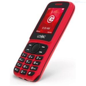 CELULAR LOGIC M3 KIT AMIGO CLARO ROJO