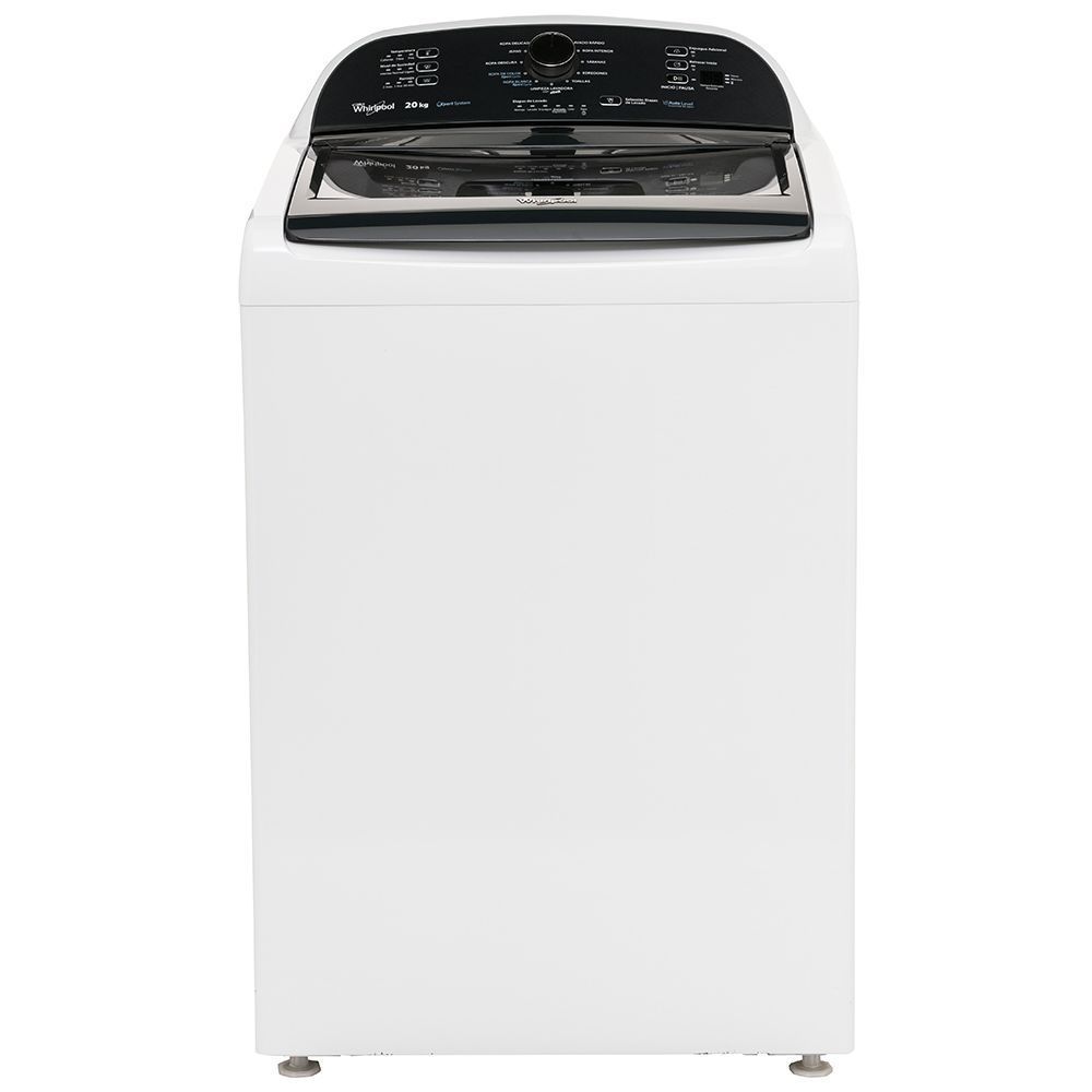 LAVADORA WRP 44 LIBRAS BLANCA/GRIS DE PERILLA CON AGITADOR 8MWTW2024FN
