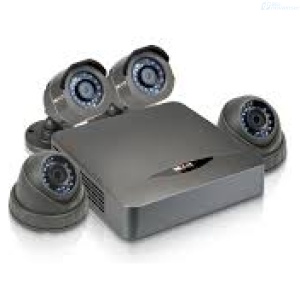 KIT CAMARA SEGURIDAD NEXXT CCTV DVR 4 CANALES 700TVL