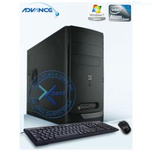 CPU ATOM RAM 4GB/HDD 1000GB/DVD-RW/SDCARD