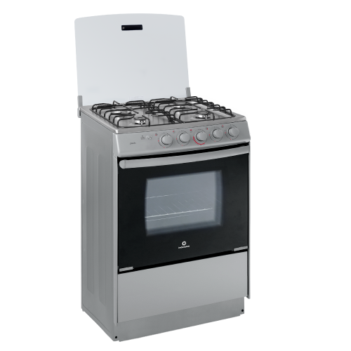 COCINA INDURAMA CORUÑA QUARZO 4 QUEMADORES 24 PLGDA CROMADA 30001103