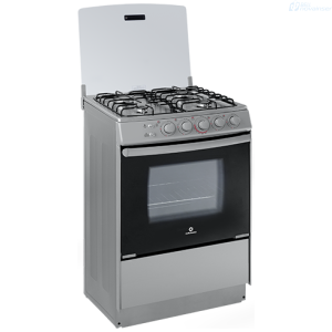 COCINA INDURAMA MERIDA QUARZO 4 QUEMADORES 24 PLGDA CROMADA 30001577