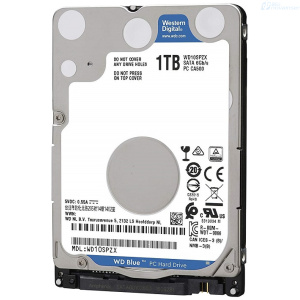 DISCO DURO WESTER DIGITAL 1 TERA PARA PORTATIL 5400RPM 128MB SATA