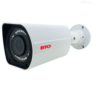CAMARA SEGURIDAD BTG BOLIDE TIPO BALA 4 EN 1 2MP BLANCA VARIFOCAL BTG1236/28AHQ