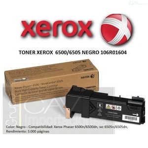 TONER XEROX R106R02306 REVOLUTION COMPATIBLE NEGRO
