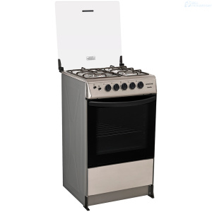 COCINA ECOLINE NOELIA 4 QUEMADORES 21 PLGDAS C/T INOX 112408 ENCENDIDO ELECTRICO
