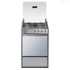 COCINA INDURAMA MILAN 4 QUEMADORES 21 PLGDA CROMADA ZAFIRO C24 30001152