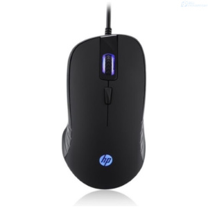 MOUSE HP G100 USB PARA JUEGO NEGRO SENSOR OPTICO