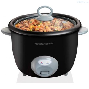 OLLA ARROCERA HAMILTON BEACH 37542 20 TAZAS NEGRA 700W 5H00034