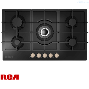 ENCIMERA RCA 5 QUEMADORES A GAS ENCENDIDO ELECTRICO 90G50ME060-GFT 5RCOM0F 90G-060