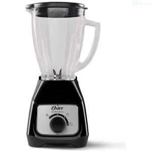 LICUADORA OSTER BLSTKAG-BRD-013 VASO VIDRIO 1.5 L 2 VELOCIDADES C/PULSO 800W NEGRO