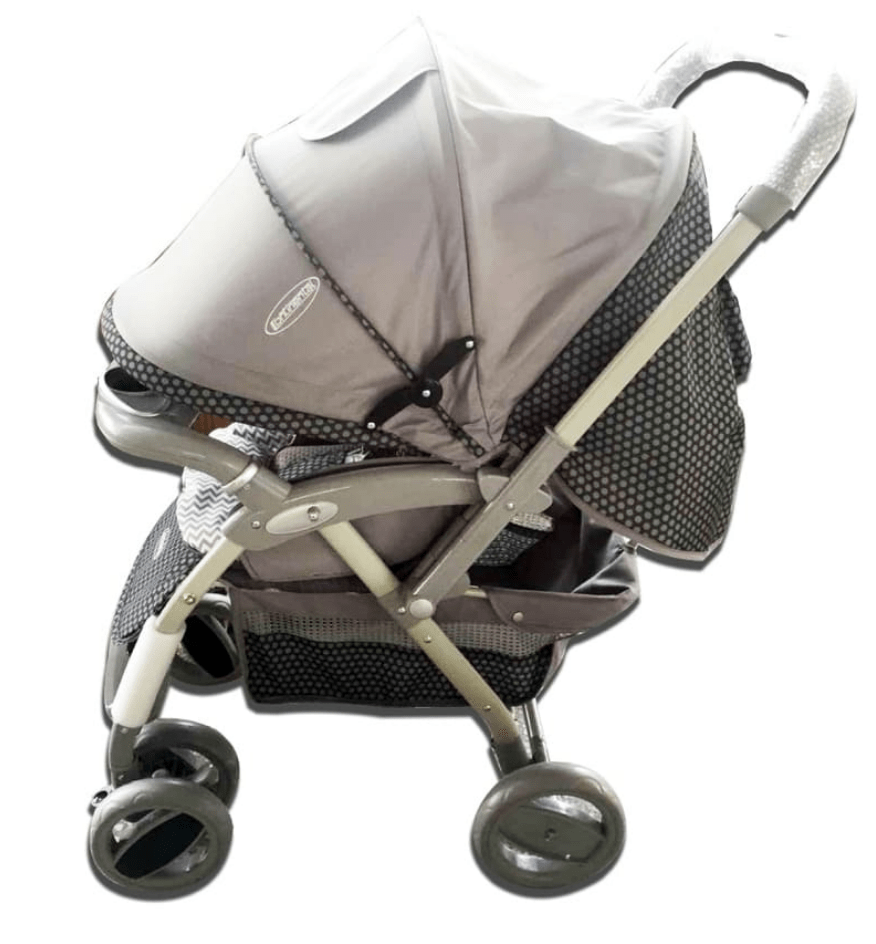 COCHE PARA BEBE T300 BLANCO/GRIS