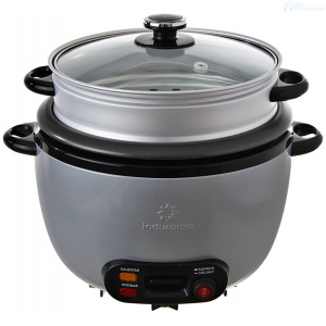 OLLA ARROCERA INDURAMA OAI-BC18 CROMADA 1.8 LITROS 700W POTENCIA