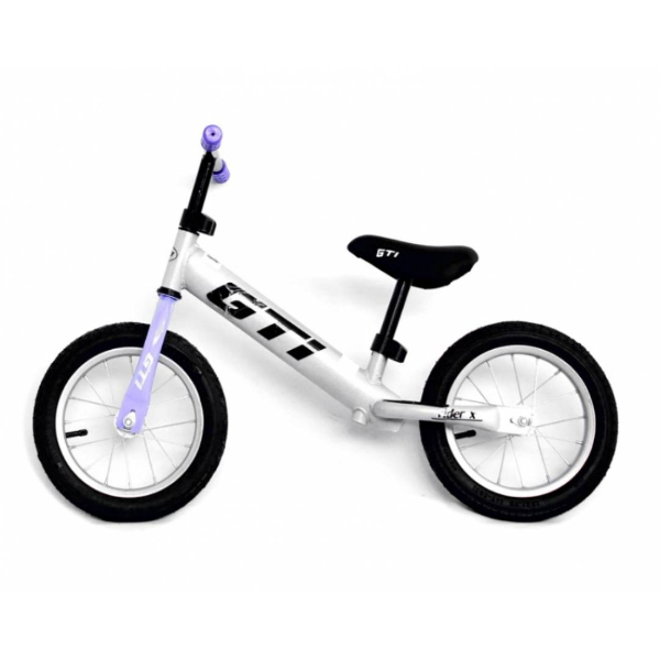 BICICLETA GTI RINDER X-6 ARO 12 SILVER MORADO