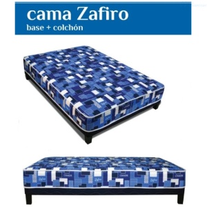 CAMA CHAIDE Y CHAIDE ZAFIRO 105X190