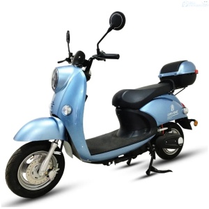 MOTOCICLETA URVANE PIAGGIA ELECTRICA 800W AZUL***