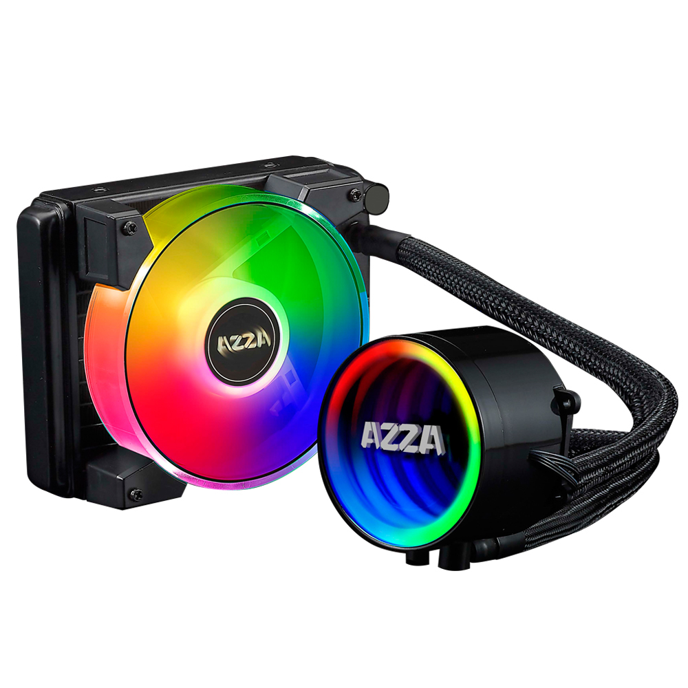 COOLER AZZA BLIZZARD GAMER LIQUIDO LCAZ 120R ARGB