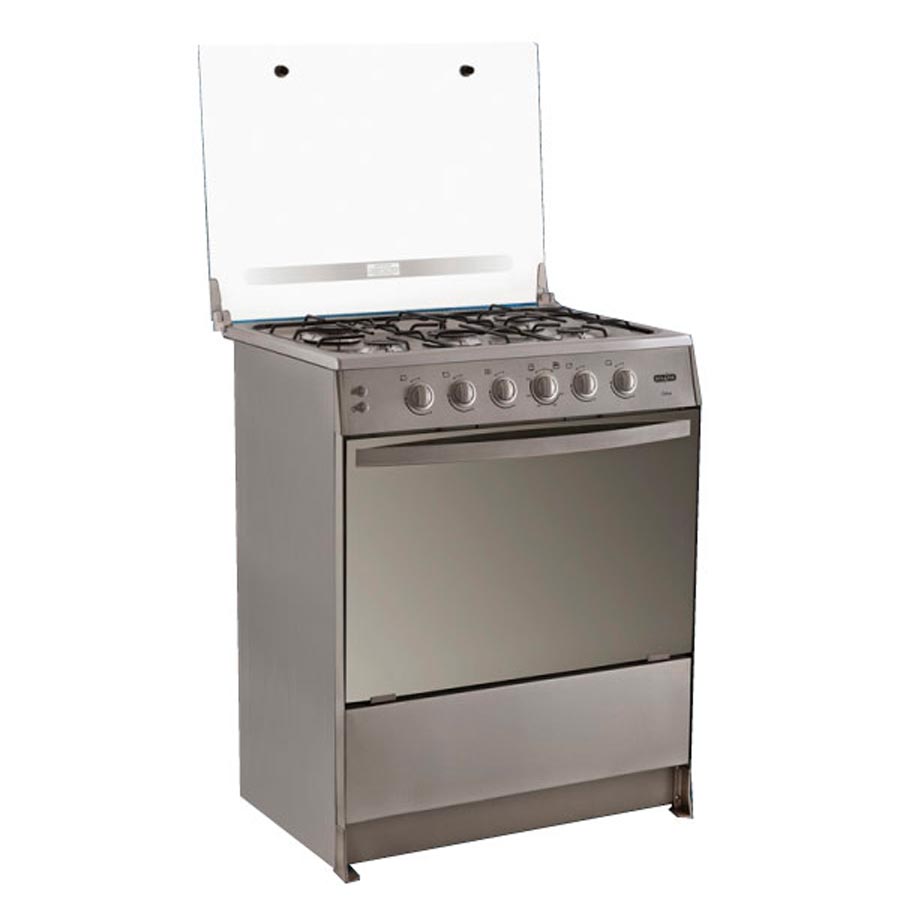 COCINA ECOLINE CELINA 5 QUEMADORES 30 PLGDAS C/T INOX 101008