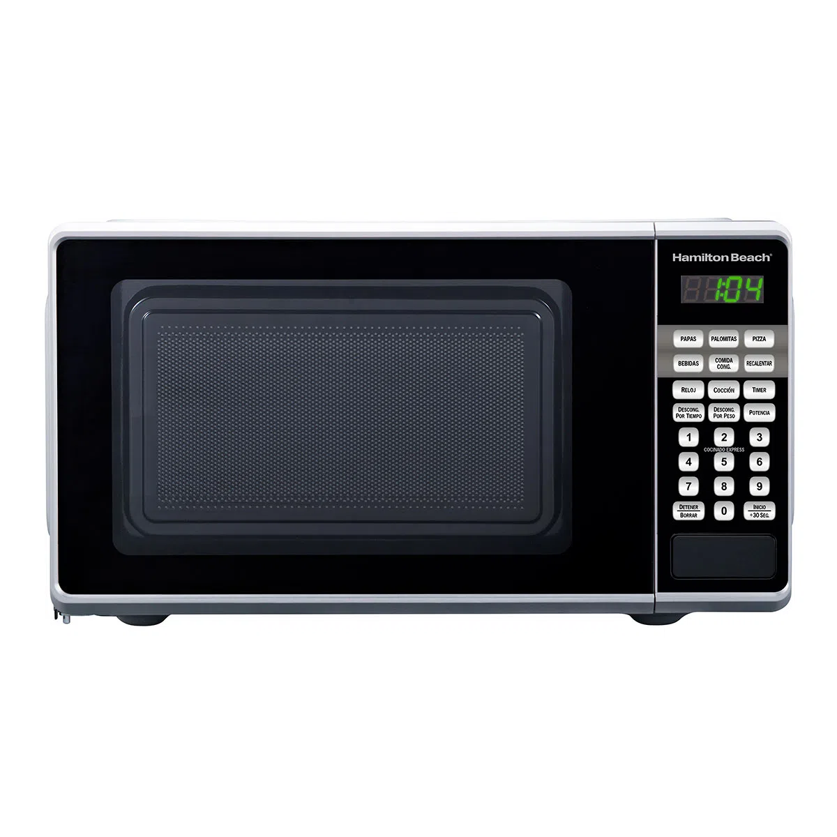 HORNO MICROONDA HAMILTON BEACH P70T20AP-VB DIGITAL 20 LITROS 700W