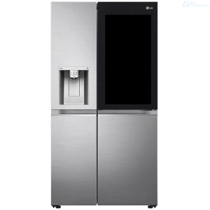 REFRIGERADORA LG LS66SXNC 598 LITROS/21.11PIES PANEL CRISTAL ESPEJO INSTAVIEW DOOR IN DOOR SIDE BY SIDE ***