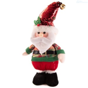 ADORNO DE NAVIDAD MUÑECO NIEVE MC29-62120B 14X8X38CM