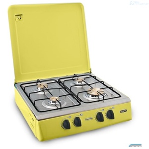 COCINETA ECOLINE FIORENTINA II 4 QUEMADORES 21 C/T LX GLP AMARILLA 112601