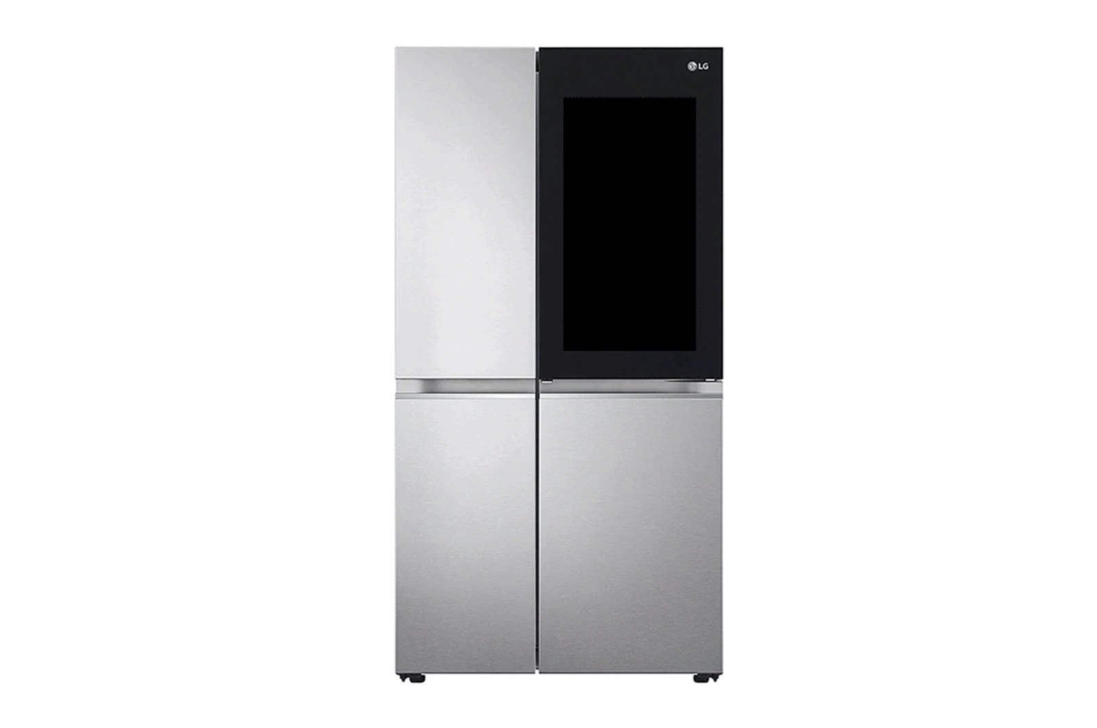REFRIGERADORA LG LS66MXN 694 LITROS/24.5 PIES SIDE BY SIDE INSTAVIEW DOOR IN DOOR SILVER
