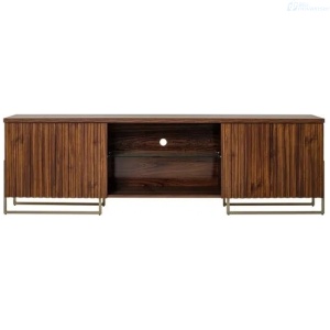 MESA PARA TV EL BOSQUE METALLIC 1.8 75 PLGDA 1005121-744 NOGAL PALISANDRO