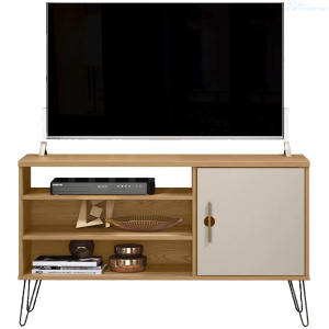 MESA PARA TV EL BOSQUE PARATY 50 PLGDA 810003037205239 CARVALHO BLANCO ANTIGUO