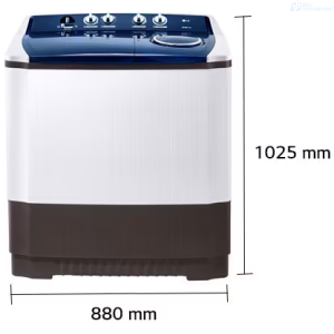 LAVADORA LG 30 LIBRAS/15 KG WP15WAR BLANCA DOBLE TANQUE CARGA SUPERIOR SISTEMA ROLLER JET