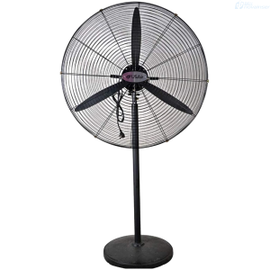 VENTILADOR USAIR MVTIND-PD-TURBO-STAND 30 PLGDA INDUSTRIAL PEDESTAL NEGRO