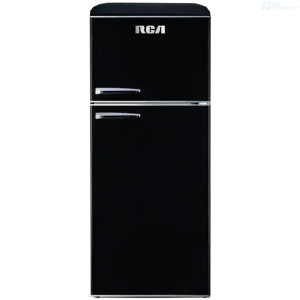 REFRIGERADORA RCA RETRO BCD-213VF-D-62H-BLACK 213 LITROS/7.52 PIES 5RCAR24 NEGRO