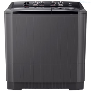 LAVADORA LG 30 LIBRAS/15 KG WP15MAR NEGRA DOBLE TANQUE CARGA SUPERIOR SISTEMA ROLLER JET