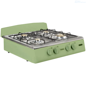 COCINETA ECOLINE FIORENTINA II 4 QUEMADORES C/R LX EC GLP VERDE 115705